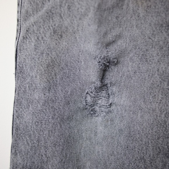 Vintage‎ Levi's SilverTab Loose Jeans 34x34 (31x32) Black Gray Y2K Baggy Skater - Picture 5 of 16